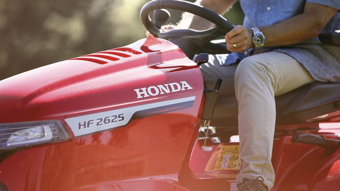 Zitmaaiers van Honda en Husqvarna