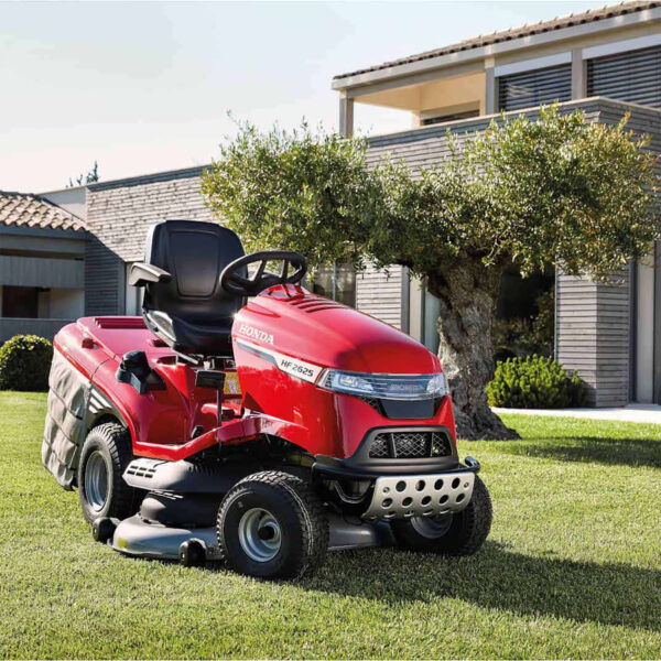 Honda HF 2625 HT Premium Zitmaaier – 122 cm, elektrisch 350L opvangbak, Versamow