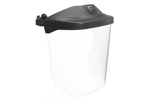 Husqvarna-gelaatsscherm, transparant