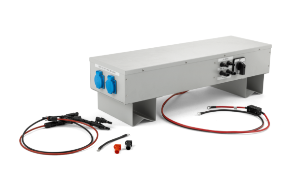 Husqvarna-regeleenheid voor zonnelader, DC/AC