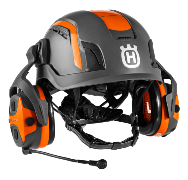Husqvarna X-COM Active, helmbevestiging